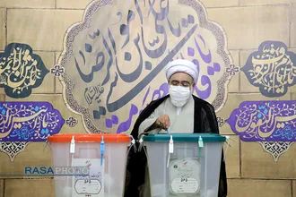 مشارکت آیت الله مروی تولیت آستان قدس رضوی در انتخابات ۱۴۰۰