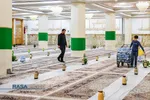 سفره افطار حرم کریمه اهلبیت (سلام&zwnj;الله&zwnj;علیها) در قم