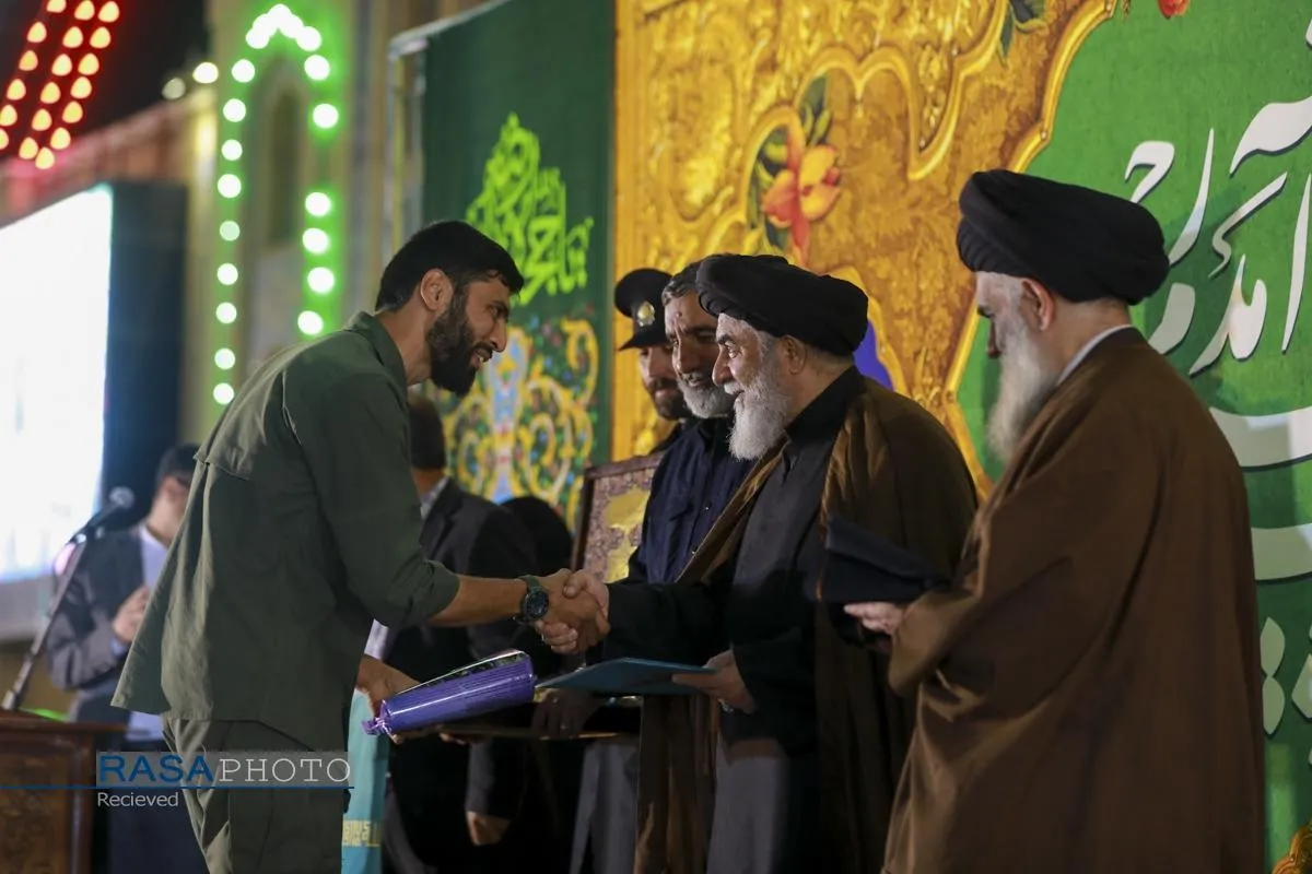 جشن ولادت حضرت علی بن موسی الرضا(ع) در آستان مقدس مسجد جمکران