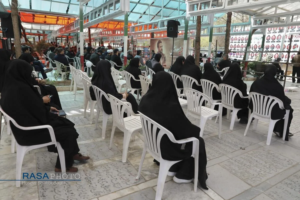 مراسم بادبود خبرنگار شهید مسعود سلیمی