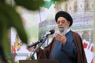 تجمع طلاب و روحانیون اصفهان در حمایت از مردم فلسطین و افغانستان&lrm;