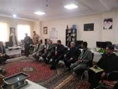 حضور استاندار قم در خبرگزاری رسا به مناسبت روز خبرنگار