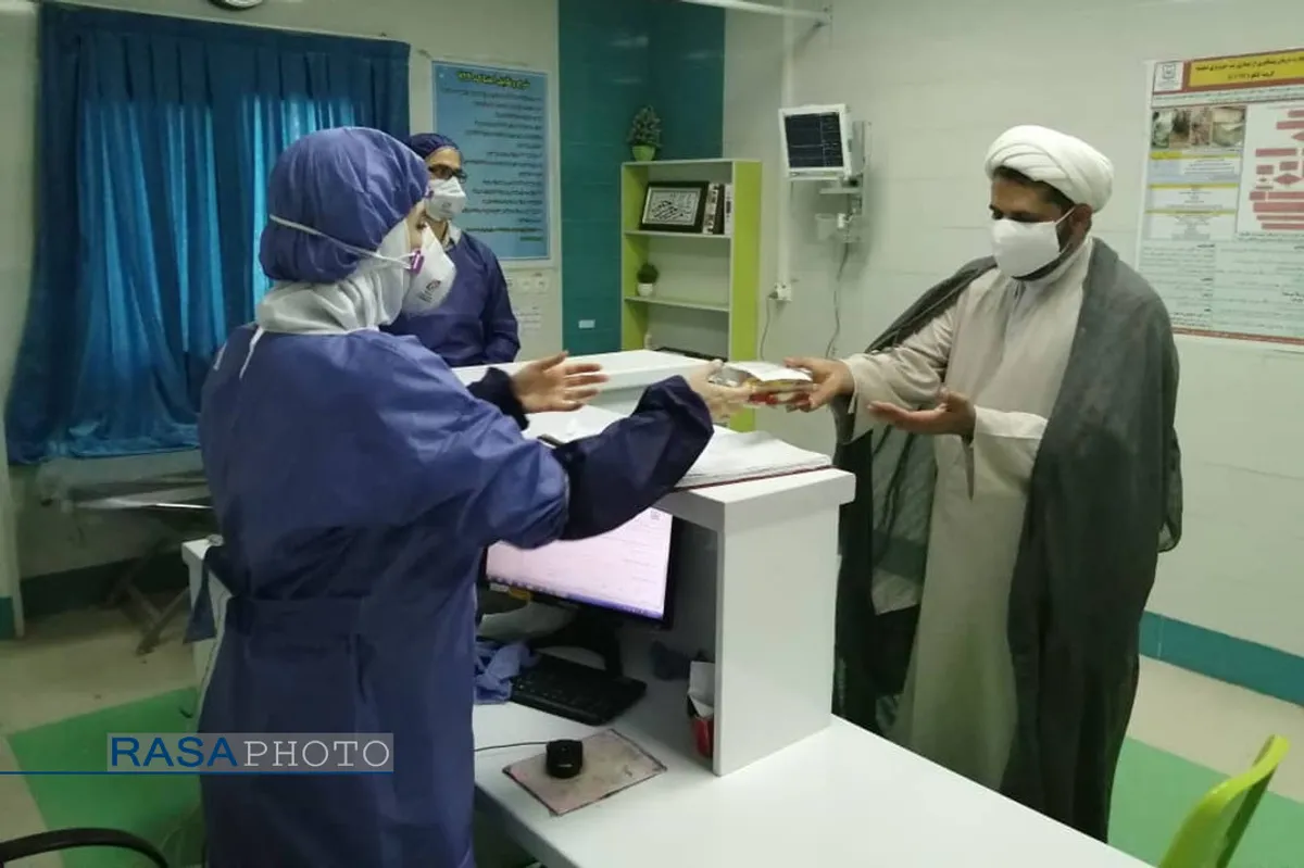 بازدید امام جمعه خرمشهر از بیمارستان آیت الله طالقانی&lrm;