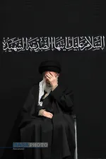 عزاداری شب شهادت حضرت فاطمه&zwnj;زهرا (سلام&zwnj;الله&zwnj;علیها) با حضور رهبر انقلاب