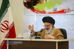 جشن چهل و سومین سالگرد پیروزی انقلاب اسلامی در جامعه المصطفی مشهد با حضور آیت الله حسینی بوشهری