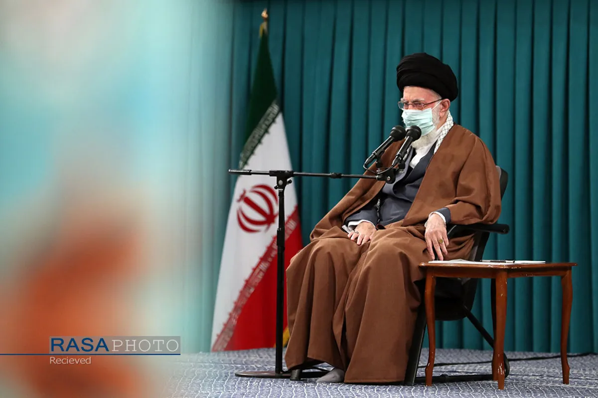 دیدار رمضانی دانشجویان با مقام معظم رهبری