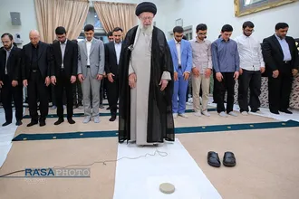 دیدار جمعی از مدال&zwnj;آوران المپیادهای علمی با رهبر معظم انقلاب