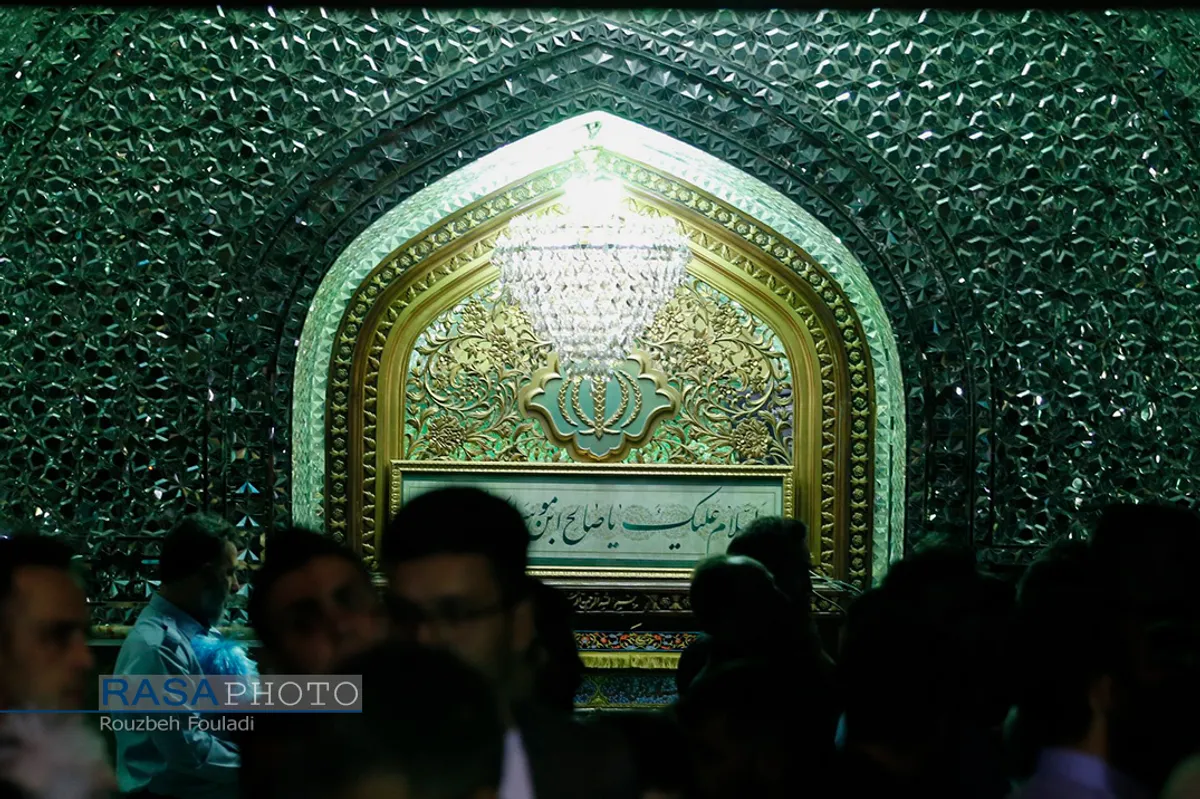 مراسم احیاء شب نوزدهم ماه مبارک رمضان در حرم امامزاده صالح تهران