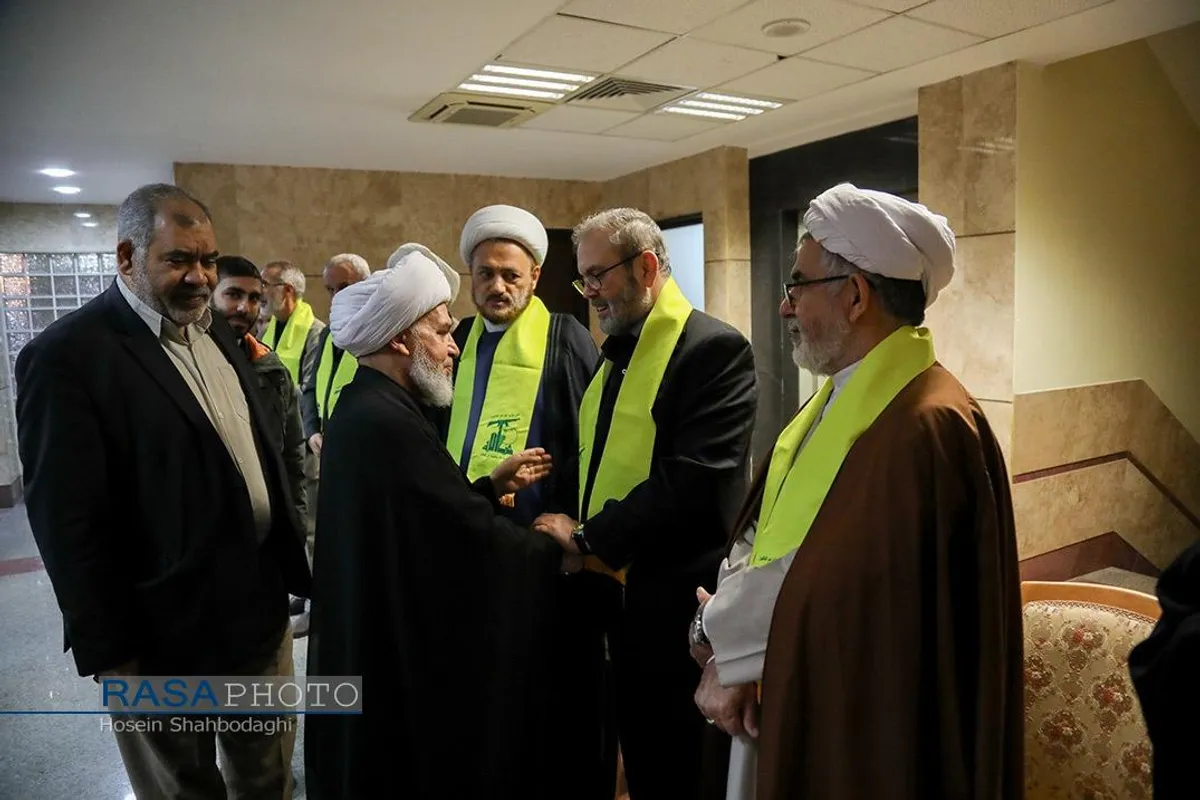 مراسم بزرگداشت شهید سید حسن نصرالله فرماندهان جبهه مقاومت