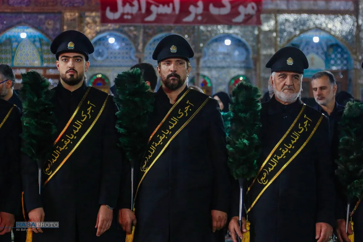آیین شمعدان&zwnj; در شام رحلت بانوی کرامت (س)