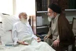 عیادت علما، شخصیت&zwnj;های حوزوی و رؤسای قوای از حضرت آیت الله نوری همدانی
