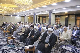 تشرف حضرت آیت&zwnj;الله جوادی آملی به حرم&zwnj;های مطهر حضرت اباعبدالله الحسین و حضرت ابوالفضل العباس (علیهما&zwnj;السلام)