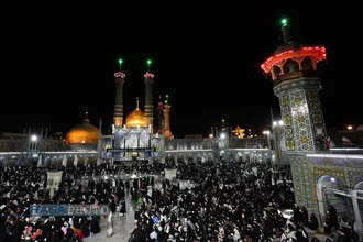 احیا شب ۲۱ ماه مبارک رمضان در حرم حضرت معصومه (سلام&zwnj;الله&zwnj;علیها)