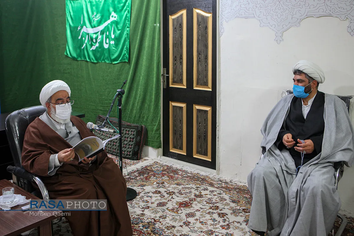 دیدار مدیرعامل خبرگزاری رسا با آیت الله شب&zwnj;زنده&zwnj;دار