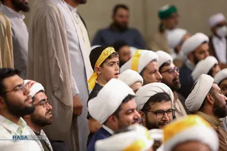 دیدار جمعی از مبلغان و طلاب حوزه&zwnj;های علمیه سراسر کشور
