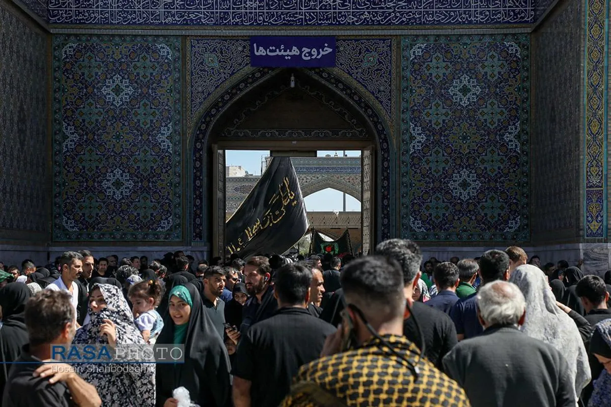 حرم حضرت امام علی بن موسی الرضا (علیه&zwnj;السلام) در روز شهادت