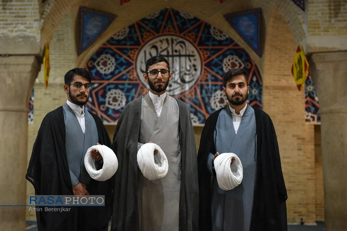 آئین عمامه گذاری طلاب حوزه&zwnj;های علمیه استان فارس