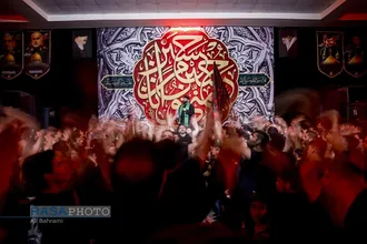سومین شب عزاداری هیئت رزمندگان اسلام قم در دهه اول محرم ۱۴۴۷