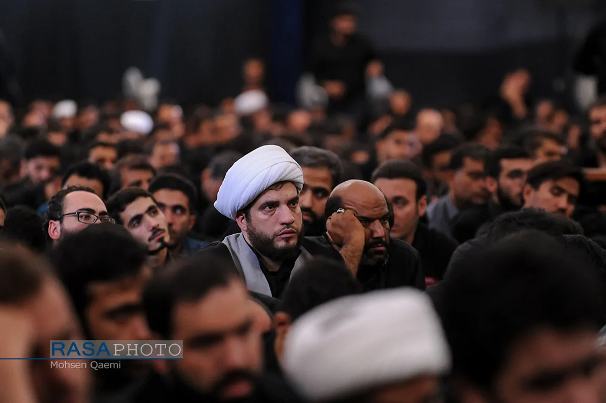 مراسم عزاداری هیئت کف العباس (ع) قم
