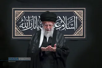 مراسم عزاداری شام غریبان حسینی (علیه&zwnj;السلام) در حسینیه امام خمینی (ره)