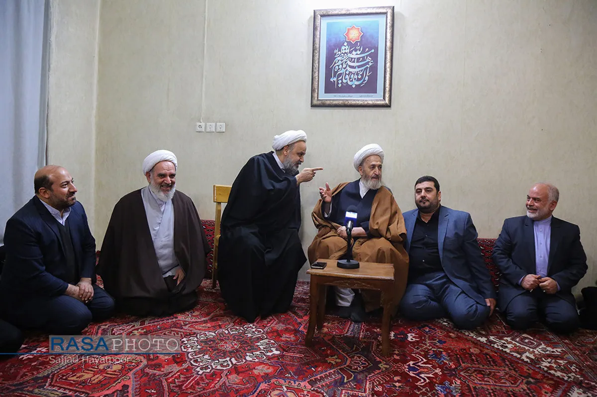 دیدار حجت الاسلام شهریاری دبیرکل جدید مجمع تقریب مذاهب اسلامی با مراجع تقلید