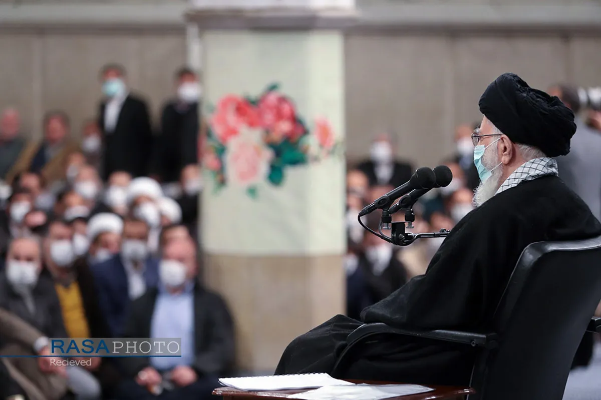 دیدار مداحان اهل&zwnj;بیت (علیهم&zwnj;السلام) با مقام معظم رهبری
