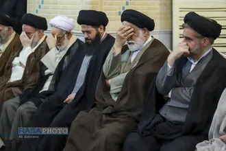 مراسم بزرگداشت شهدای عدالت و حجت الاسلام نیری در قم