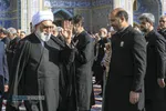 آیین تعویض پرچم گنبد منور رضوی در روز میلاد حضرت امام رضا (علیه&zwnj;السلام)
