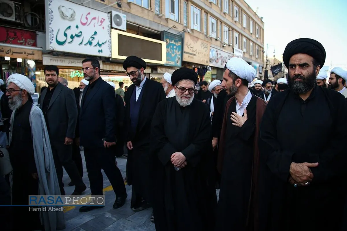 تشییع همسر آیت الله شبیری زنجانی