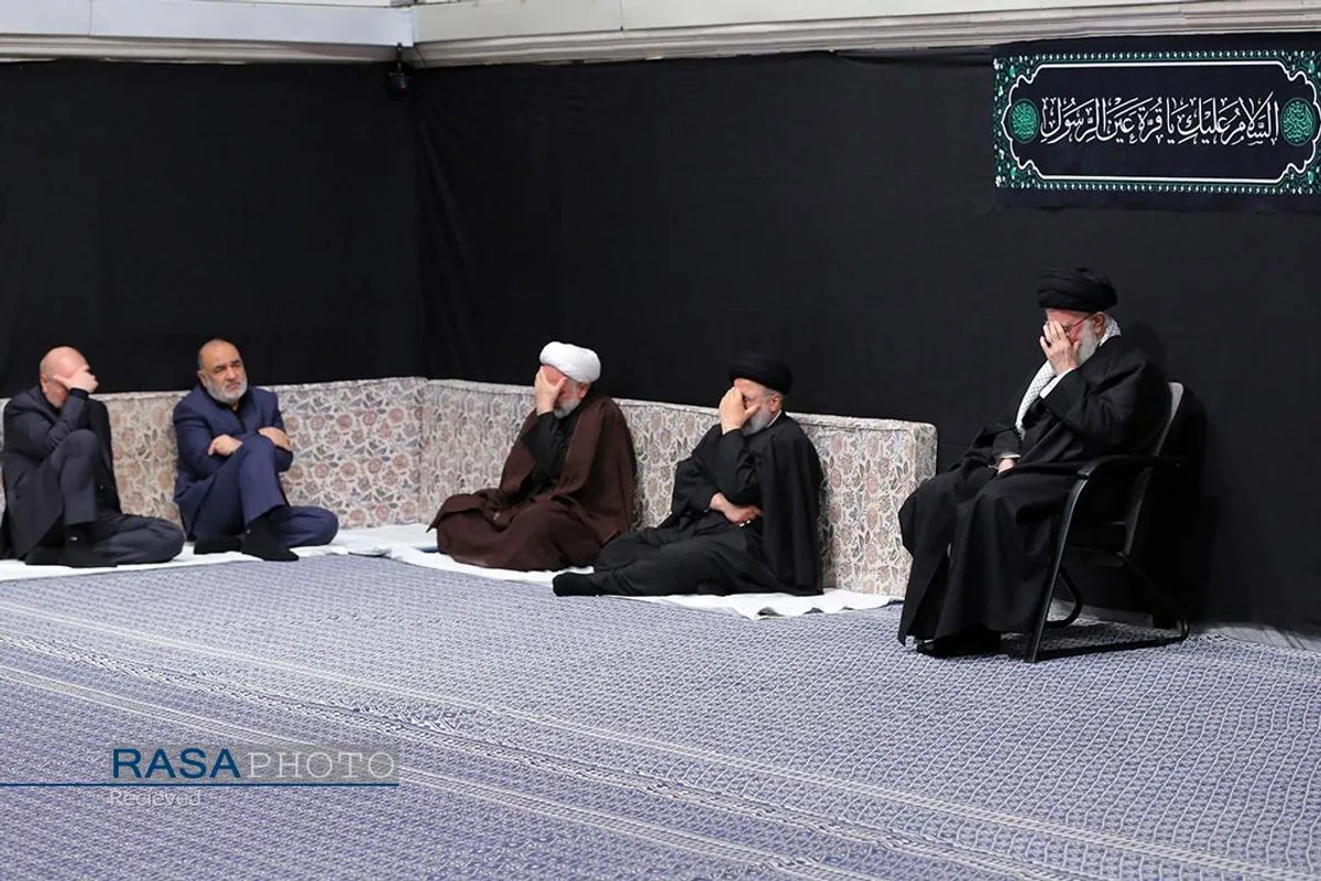 دومین شب مراسم عزاداری حضرت زهرا (سلام&zwnj;الله&zwnj;علیها) با حضور رهبر انقلاب