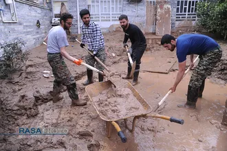 فعالیت جهادی طلاب در شهر سیل زده پلدختر | جهاد ادامه دارد ...