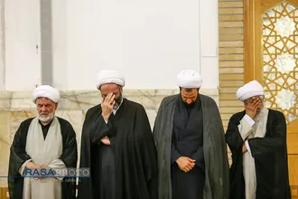 مراسم چهلمین روز شهادت آیت الله سلیمانی