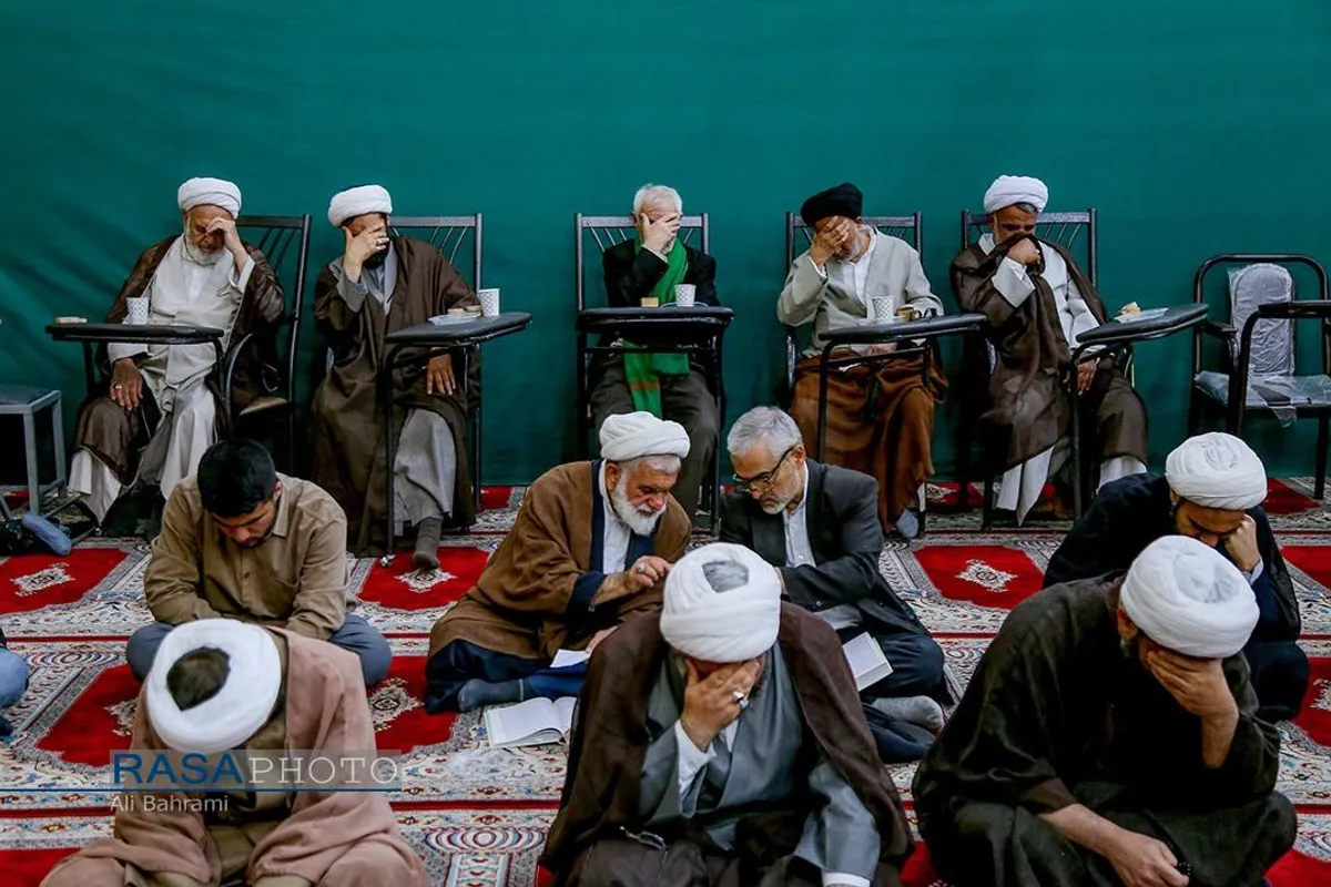 مراسم یادبود مدیر مدرسه علمیه کرمانی&zwnj;ها مرحوم حجت الاسلام جاویدی