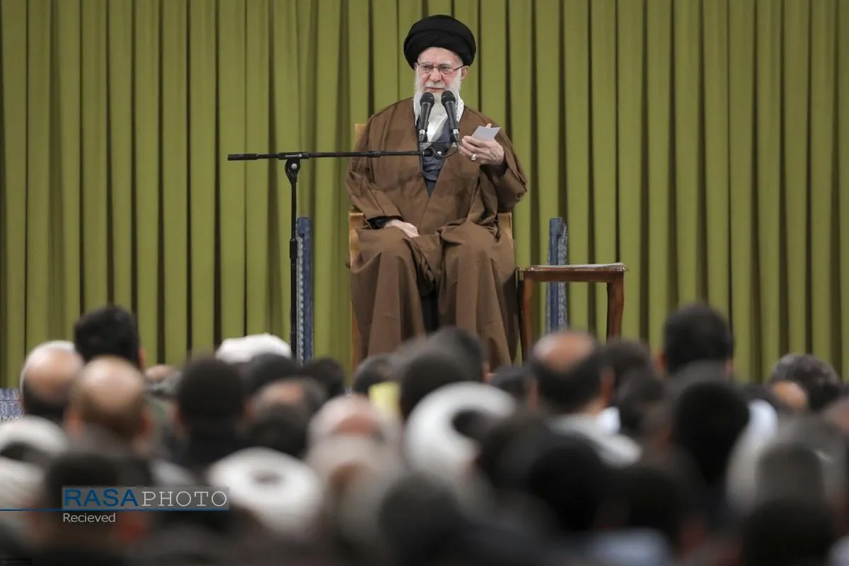 رهبر بزرگ آزادی خواهان جهان حضرت آیت&zwnj;الله&zwnj;العظمی خامنه ای به ملکوت اعلی پیوست
