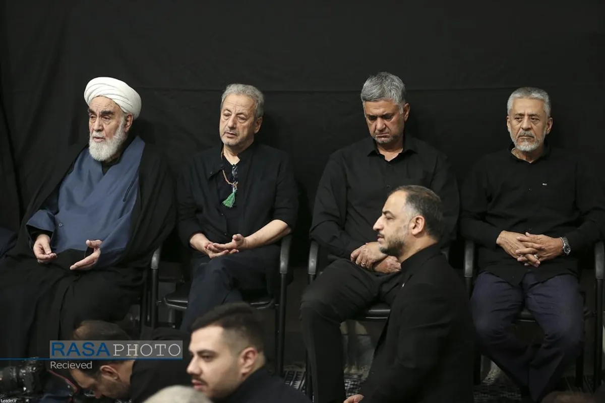 مراسم عزاداری شب هشتم محرم ۱۴۴۷ در حسینیه امام خمینی (ره)