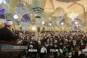 مراسم ختم مرحوم حضرت آیت الله صافی گلپایگانی از طرف رهبر معظم انقلاب