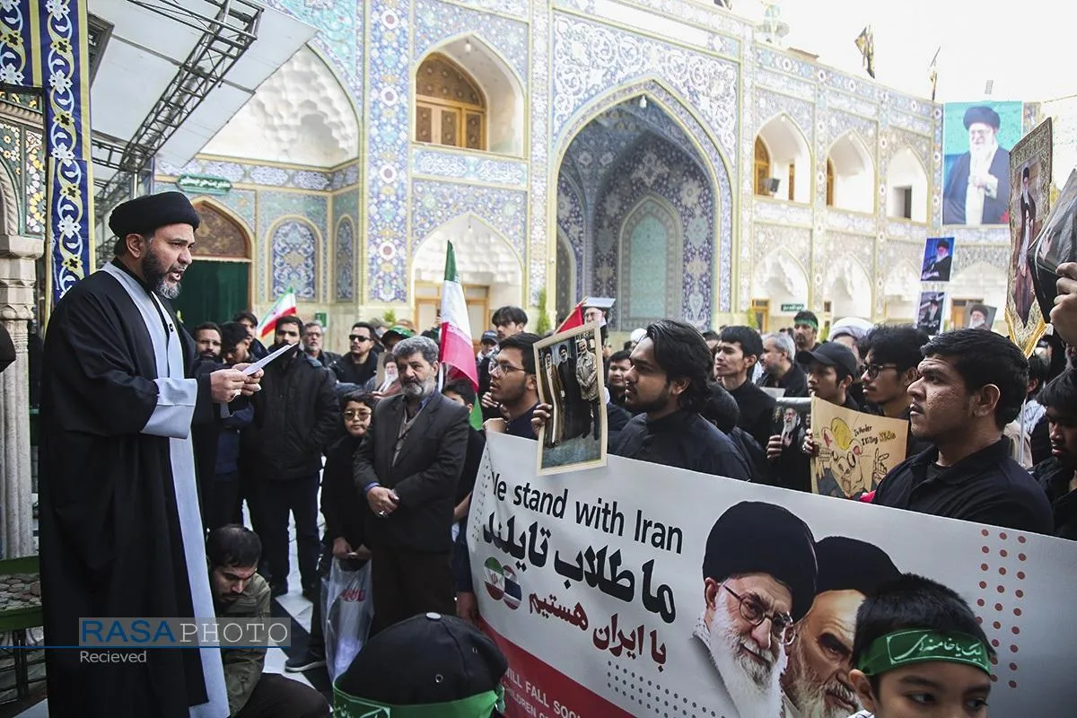 تجدید پیمان اندونزیایی&zwnj; و تایلندی و سومالیایی&zwnj;های مقیم ایران با آرمان&zwnj;های رهبر شهید انقلاب