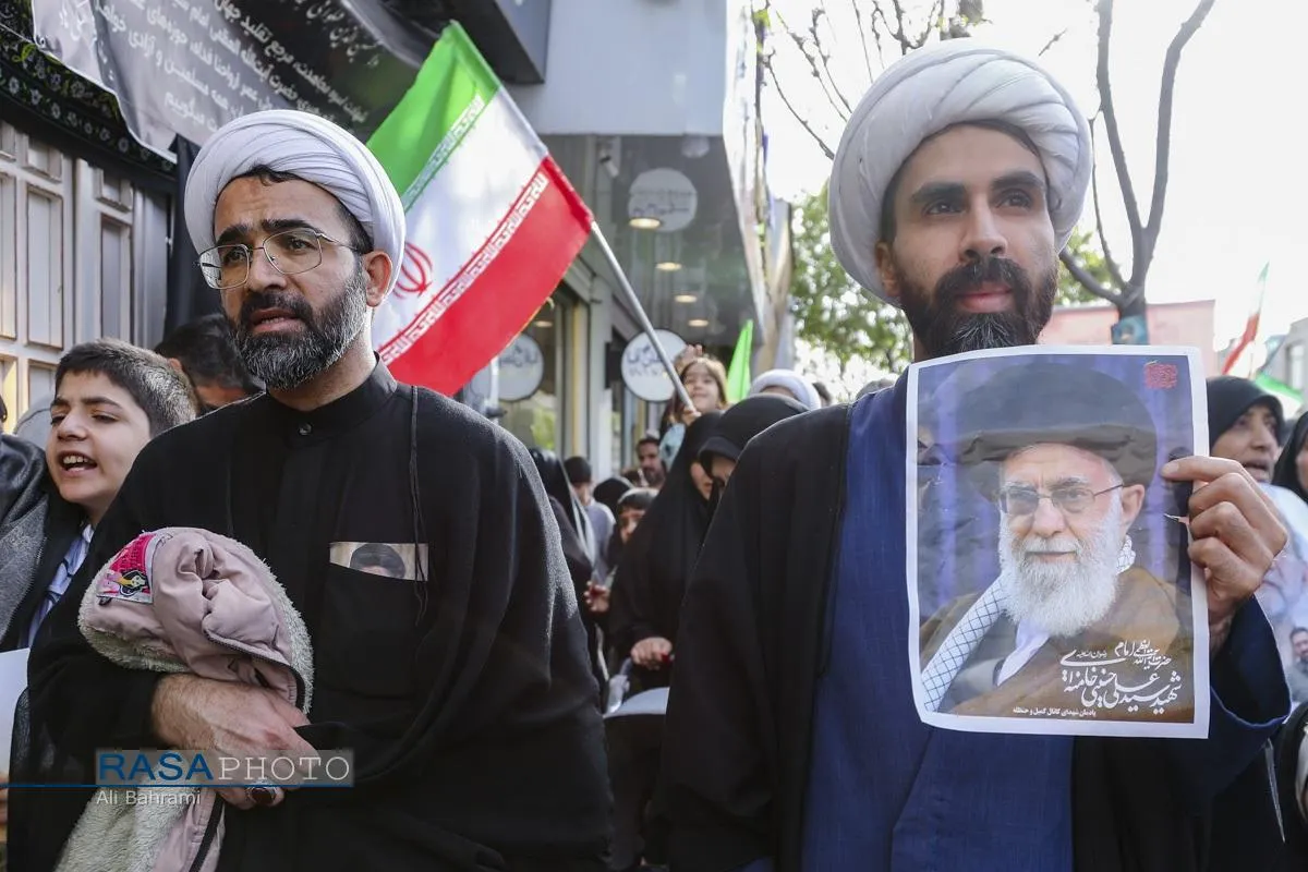 تشییع شهید دکتر علی لاریجانی در قم