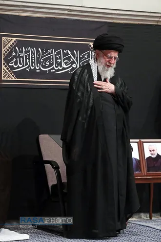 مراسم عزاداری شام غریبان حسینی (علیه&zwnj;السلام) در حسینیه امام خمینی (ره)