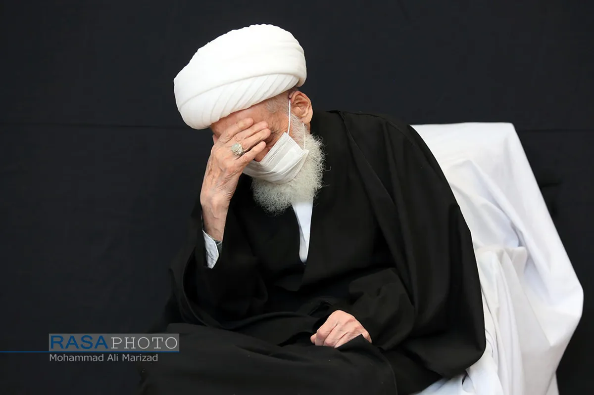 حضرت آیت الله نوری همدانی | عزاداری روز شهادت حضرت زهرا (سلام&zwnj;الله&zwnj;علیها) در بیوت مراجع تقلید