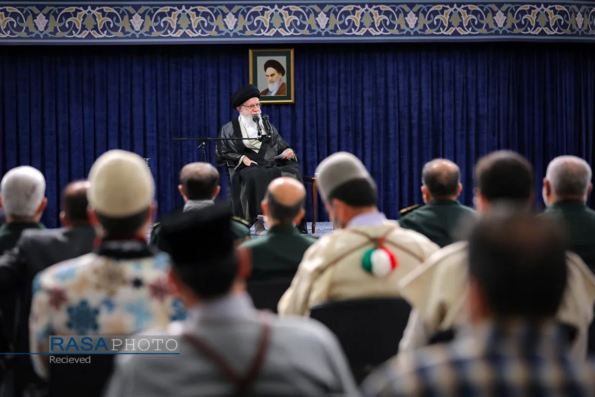 دیدار دست&zwnj;اندرکاران کنگره شهدای جامعه عشایری کشور با رهبر انقلاب