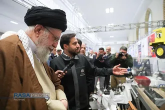 بازدید مقام معظم رهبری از نمایشگاه توانمندی&zwnj;های تولید داخلی