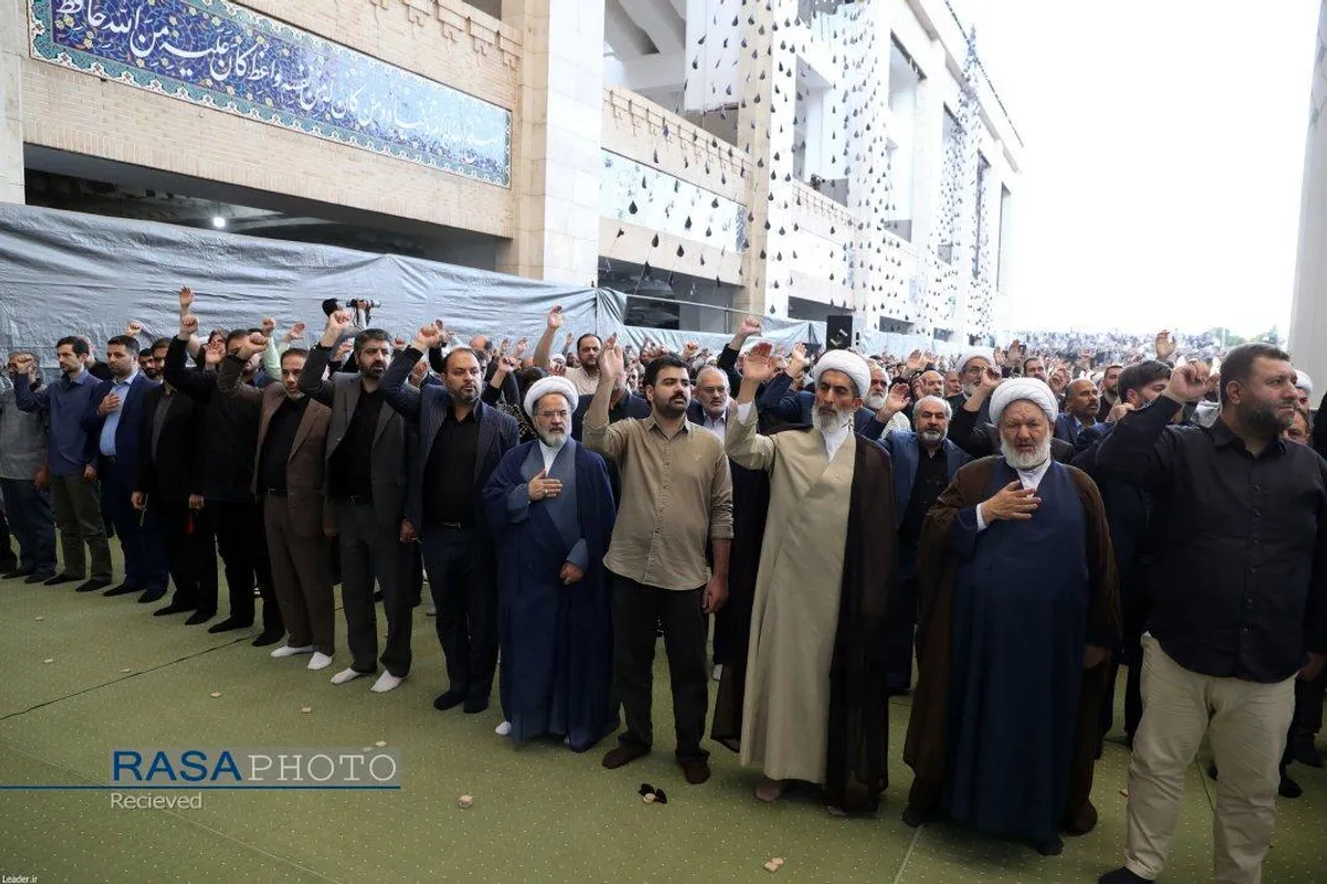 مراسم بزرگداشت مجاهد کبیر و پرچمدار مقاومت شهید سیدحسن نصرالله با حضور رهبر انقلاب