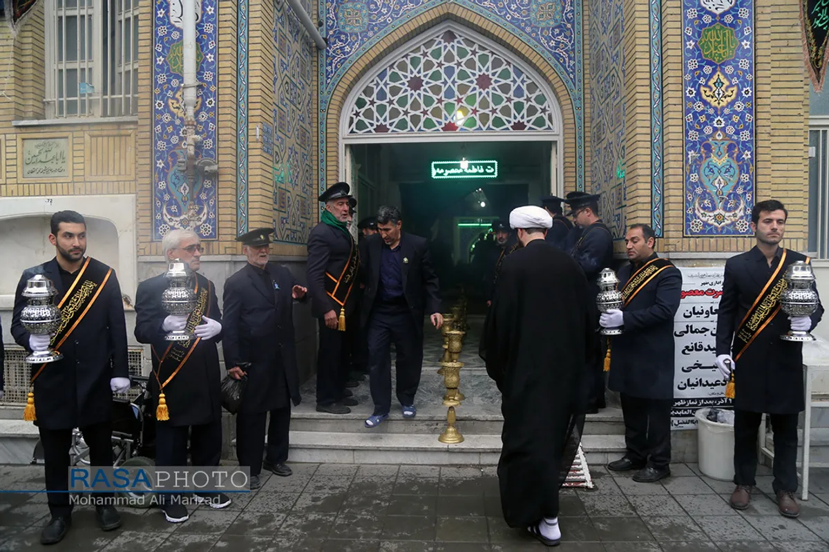 عزاداری روز وفات حضرت فاطمه معصومه (سلام الله علیها) در قم