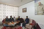 دیدار مدیرعامل و جمعی از مسئولان رسا با خانواده شهید احمدی&zwnj;تبار