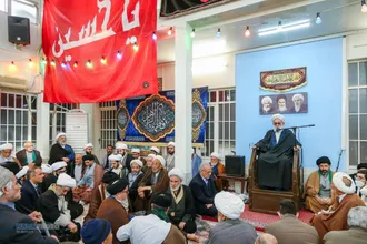 جشن سالروز میلاد حضرت زهرا (سلام&zwnj;الله&zwnj;علیها) و عمامه&zwnj;گذاری طلاب