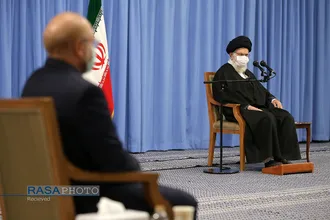 دیدار دست&zwnj;اندرکاران مراسم سالگرد شهادت حاج قاسم سلیمانی با رهبر انقلاب