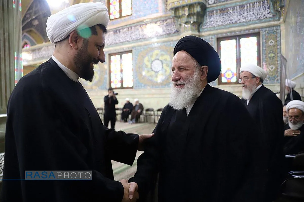 مراسم ختم آیت الله علی نکونام گلپایگانی
