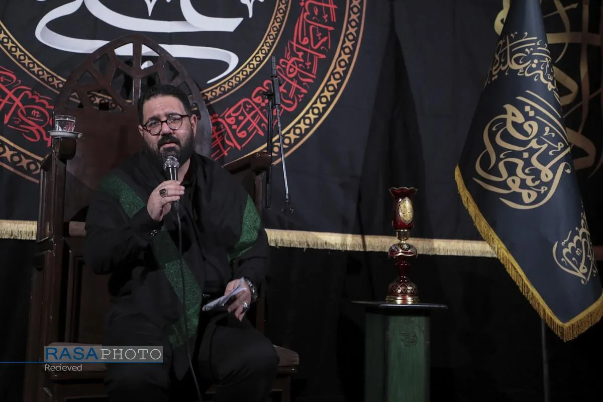 عزاداری شب شهادت حضرت امام هادی (علیه&zwnj;السلام) در حرم امامزاده موسی مبرقع قم