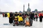 راهپیمایی کالسکه ای پدر و مادرها با عنوان "امید آینده"